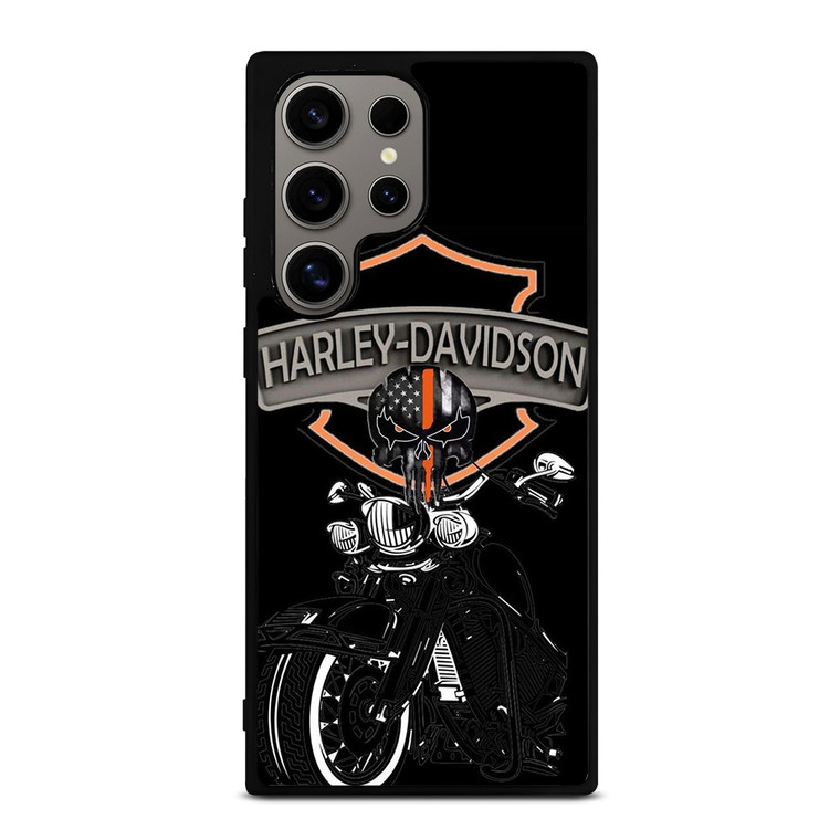 HARLEY DAVIDSON MOTOR SKULL BADGE Samsung Galaxy S24 Ultra Case Cover HARLEY DAVIDSON MOTOR SKULL BADGE Samsung Galaxy S24 Ultra Case Cover