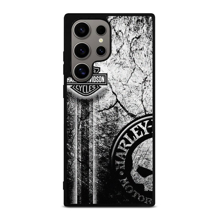 HARLEY DAVIDSON WALL TEXTURE LOGO Samsung Galaxy S24 Ultra Case Cover HARLEY DAVIDSON WALL TEXTURE LOGO Samsung Galaxy S24 Ultra Case Cover