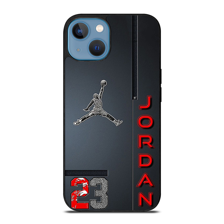 AIR JORDAN 23 METAL EMBLEM iPhone 13 Case Cover