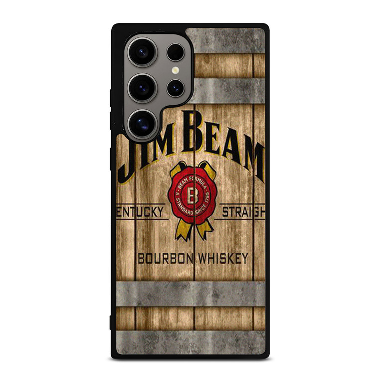 JIM BEAM WHISKEY WOOD LOGO Samsung Galaxy S24 Ultra Case Cover