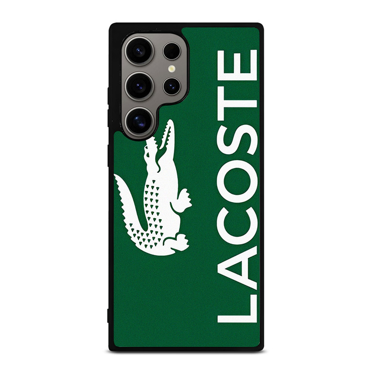 LACOSTE GREEN LOGO Samsung Galaxy S24 Ultra Case Cover LACOSTE GREEN LOGO Samsung Galaxy S24 Ultra Case Cover
