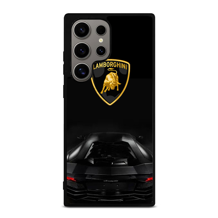 LAMBORGHINI HURACAN BLACK LOGO Samsung Galaxy S24 Ultra Case Cover