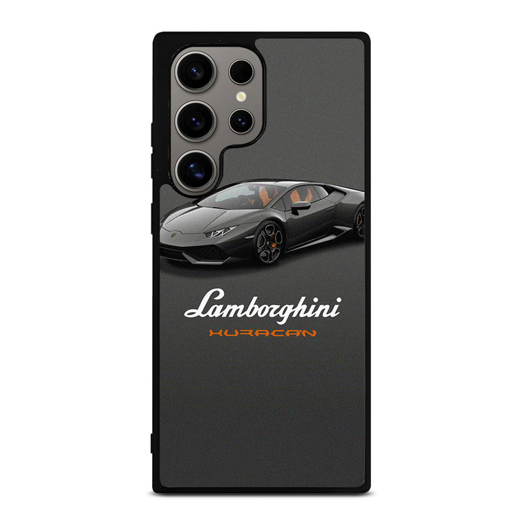 LAMBORGHINI HURACAN SUPER CAR Samsung Galaxy S24 Ultra Case Cover LAMBORGHINI HURACAN SUPER CAR Samsung Galaxy S24 Ultra Case Cover