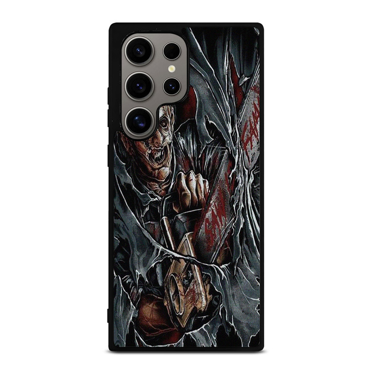 LEATHERFACE TEXAS CHAINSAW MASSACRE SCARY Samsung Galaxy S24 Ultra Case Cover