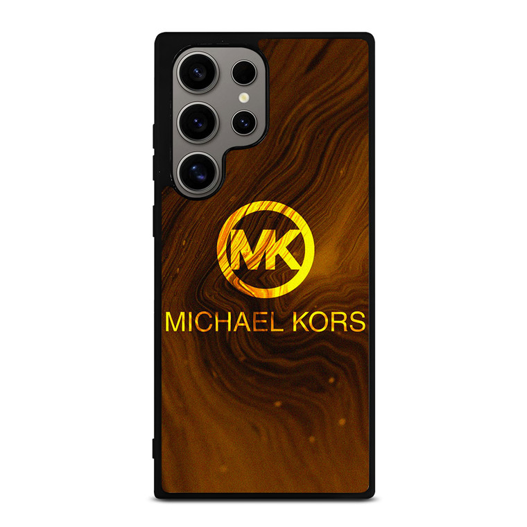 MICHAEL KORS GOLD MARBLE LOGO Samsung Galaxy S24 Ultra Case Cover MICHAEL KORS GOLD MARBLE LOGO Samsung Galaxy S24 Ultra Case Cover