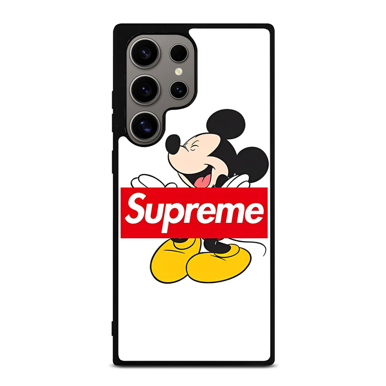 MICKEY MOUSE DISNEY SUPREME LOGO Samsung Galaxy S24 Ultra Case Cover