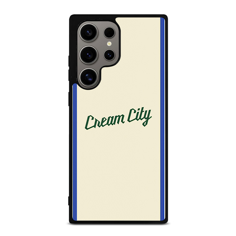MILAUKEE BUCKS CREAM CITY BASKETBALL KIT Samsung Galaxy S24 Ultra Case Cover