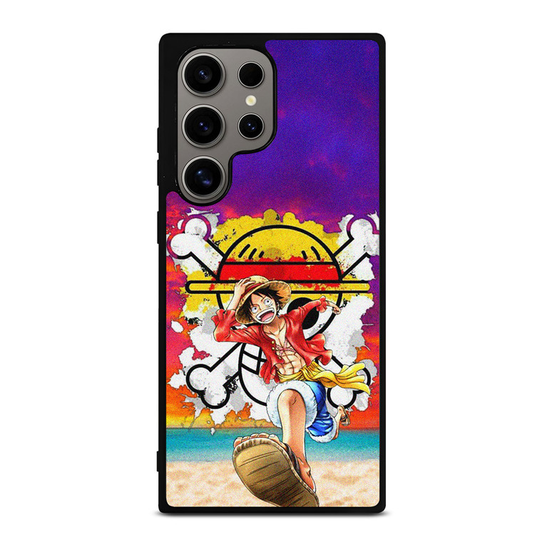 MONKEY D LUFFY ONE PIECE BEACH Samsung Galaxy S24 Ultra Case Cover MONKEY D LUFFY ONE PIECE BEACH Samsung Galaxy S24 Ultra Case Cover