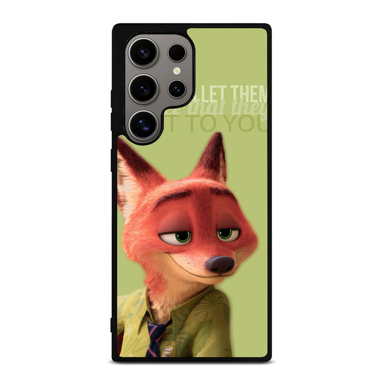 NICK WILDE DISNEY ZOOTOPIA Samsung Galaxy S24 Ultra Case Cover