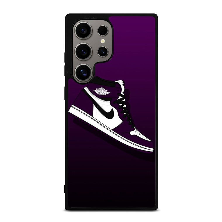 NIKE AIR JORDAN PURPLE LOGO Samsung Galaxy S24 Ultra Case Cover