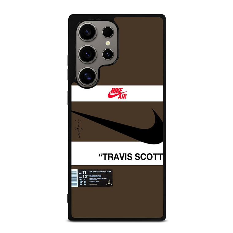 NIKE AIR JORDAN TRAVIS SCOTT BROWN Samsung Galaxy S24 Ultra Case Cover NIKE AIR JORDAN TRAVIS SCOTT BROWN Samsung Galaxy S24 Ultra Case Cover