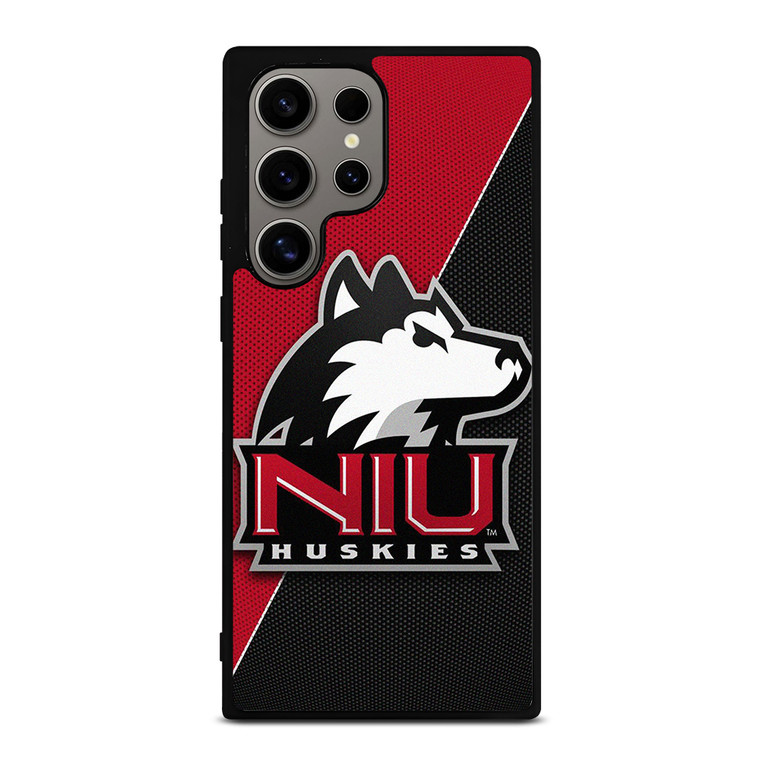 NIU NORTH ILLINOIS HUSKIES CARBON LOGO Samsung Galaxy S24 Ultra Case Cover NIU NORTH ILLINOIS HUSKIES CARBON LOGO Samsung Galaxy S24 Ultra Case Cover