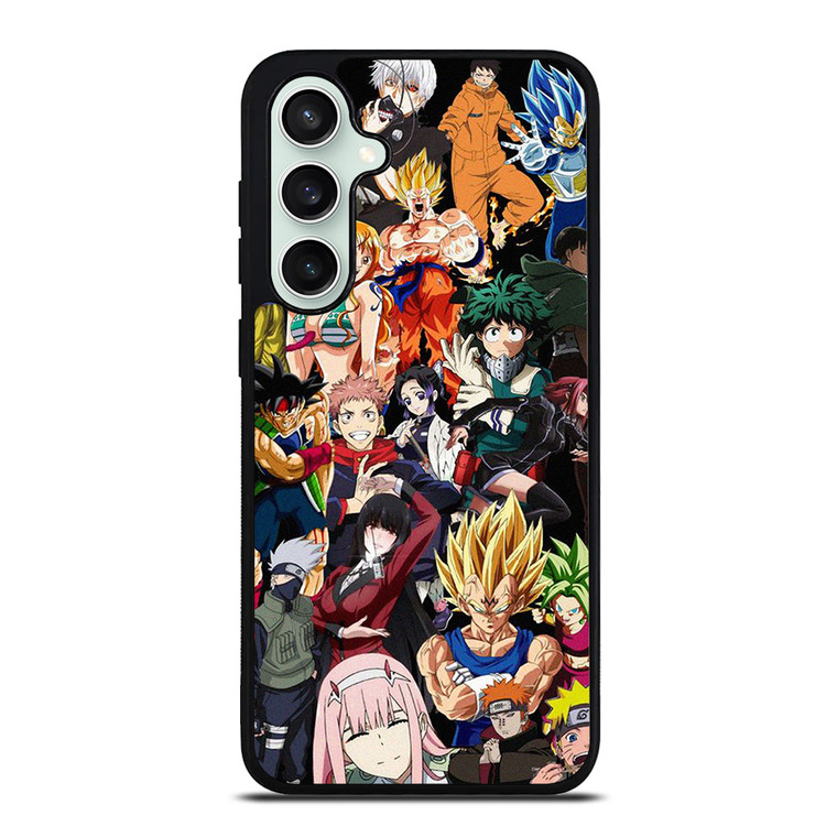 ANIME CARTOON CROSSOVER COLLAGE Samsung Galaxy S23 FE Case Cover