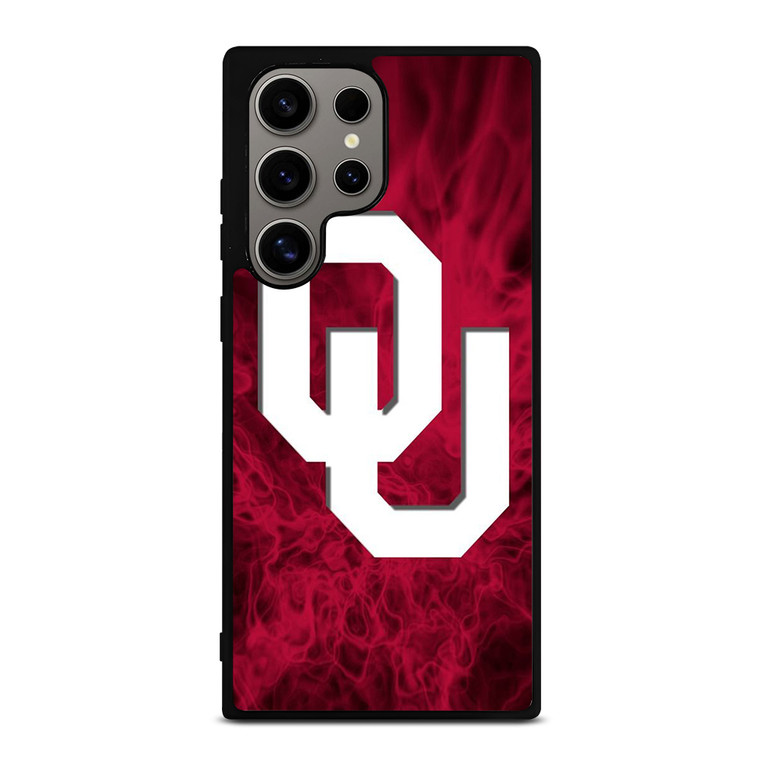 OKLAHOMA SOONERS SMOKED LOGO Samsung Galaxy S24 Ultra Case Cover OKLAHOMA SOONERS SMOKED LOGO Samsung Galaxy S24 Ultra Case Cover