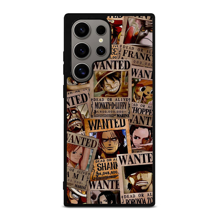 ONE PIECE WANTED POSTER COLLECTION Samsung Galaxy S24 Ultra Case Cover