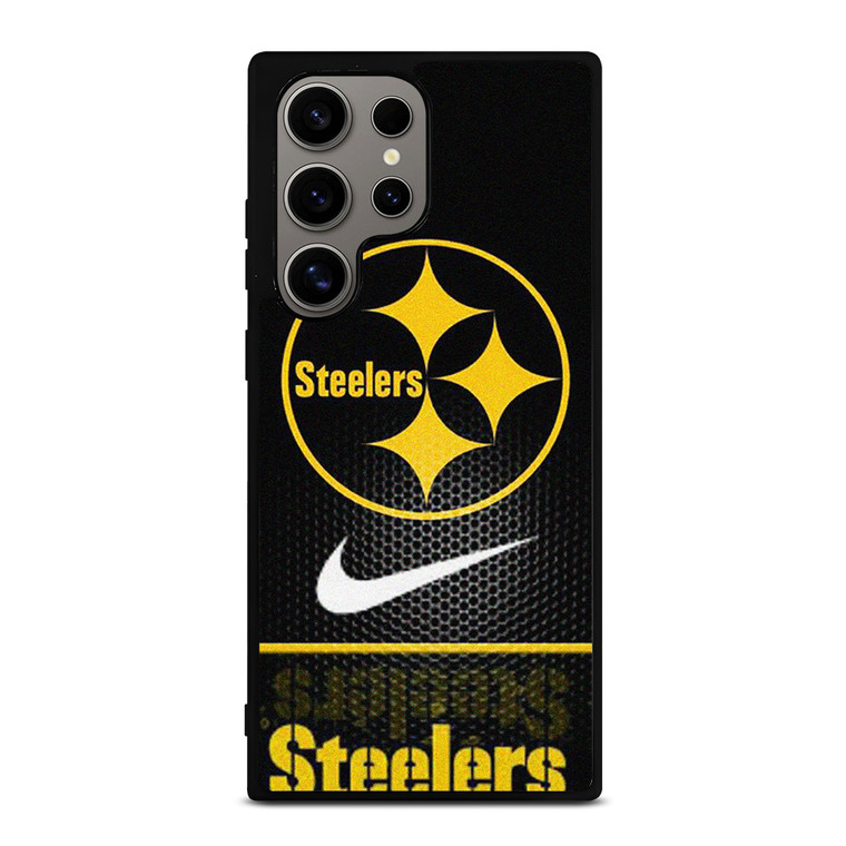 PITTSBURGH STEELERS CARBON NIKE Samsung Galaxy S24 Ultra Case Cover PITTSBURGH STEELERS CARBON NIKE Samsung Galaxy S24 Ultra Case Cover