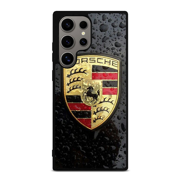 PORSCHE WET EMBLEM Samsung Galaxy S24 Ultra Case Cover