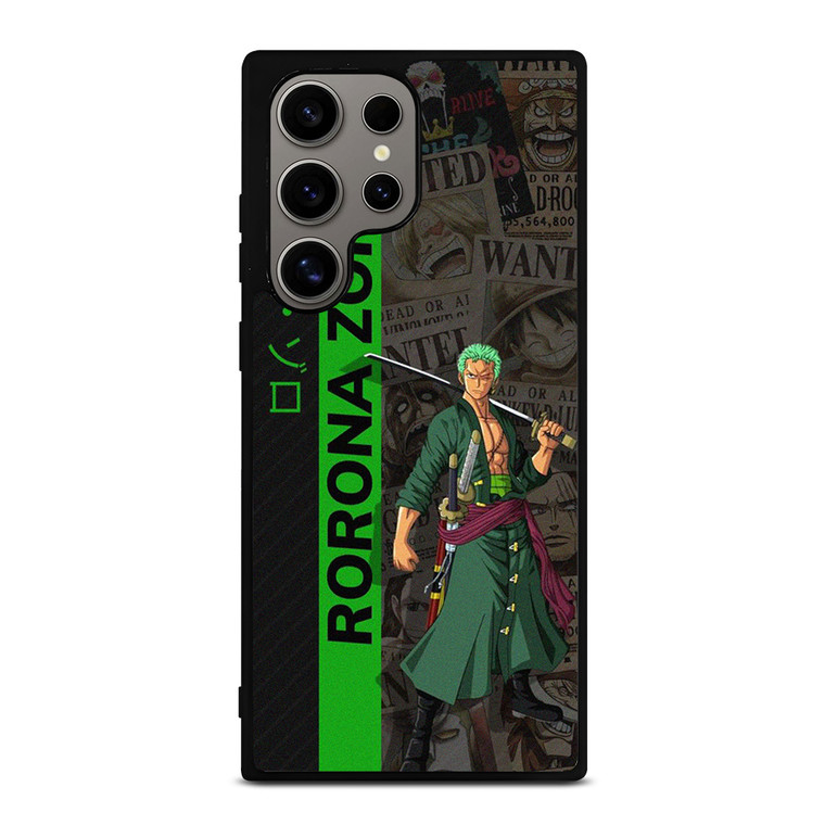 RORONA ZORO ANIME MANGA Samsung Galaxy S24 Ultra Case Cover