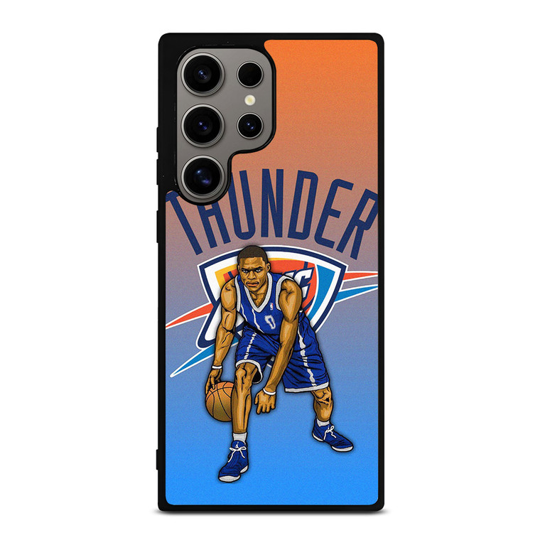 RUSSELL WESTBROOK OKC OKLAHOMA CITY THUNDER 2 Samsung Galaxy S24 Ultra Case Cover