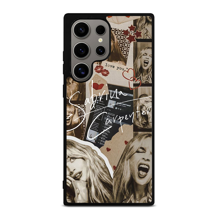 SABRINA CARPENTER BROWN COLLAGE Samsung Galaxy S24 Ultra Case Cover