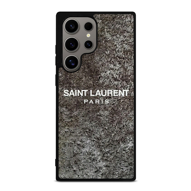 SAINT LAURENT PARIS RASFUR FABRIC Samsung Galaxy S24 Ultra Case Cover