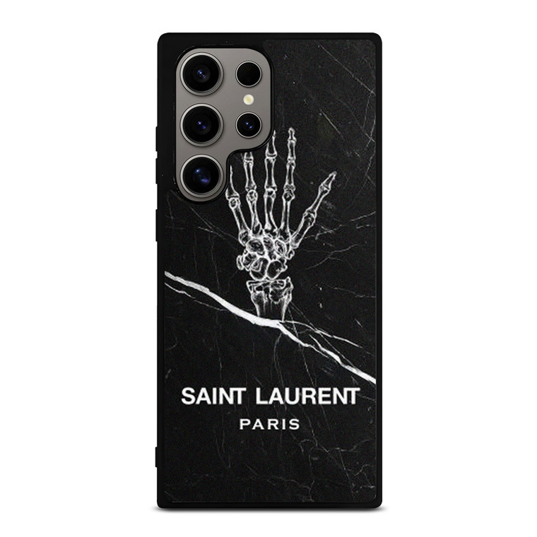 SAINT LAURENT PARIS SKELETON LOGO Samsung Galaxy S24 Ultra Case Cover SAINT LAURENT PARIS SKELETON LOGO Samsung Galaxy S24 Ultra Case Cover
