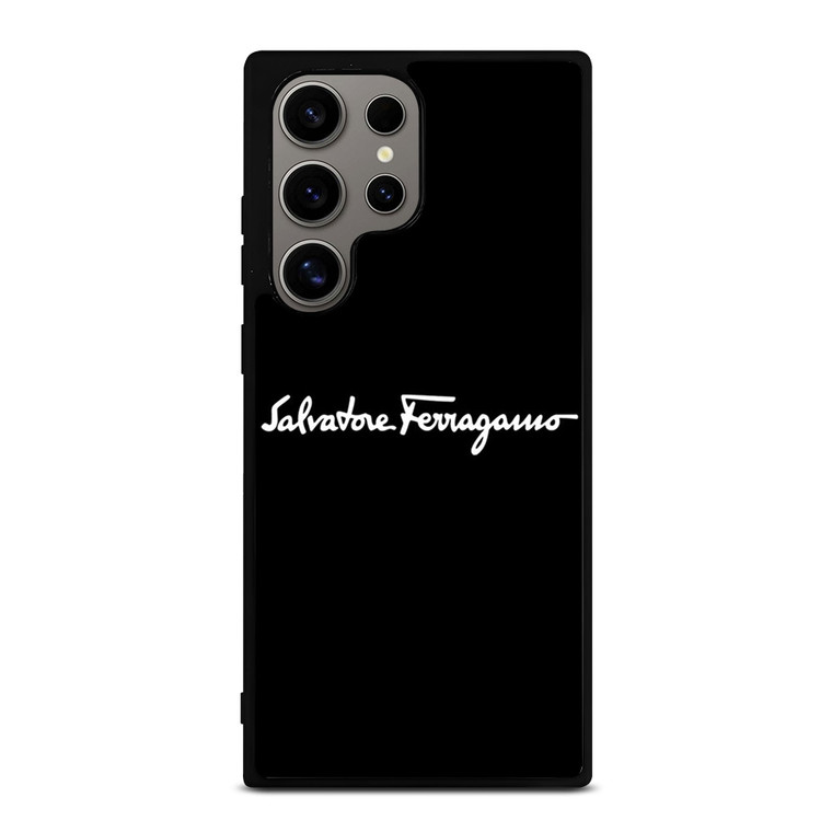 SALVATORE FERRAGAMO LOGO Samsung Galaxy S24 Ultra Case Cover