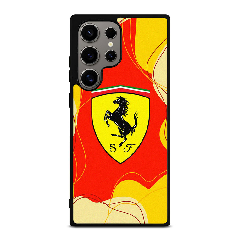 SCUDERIA FERRARI AESTHETIC LOGO Samsung Galaxy S24 Ultra Case Cover