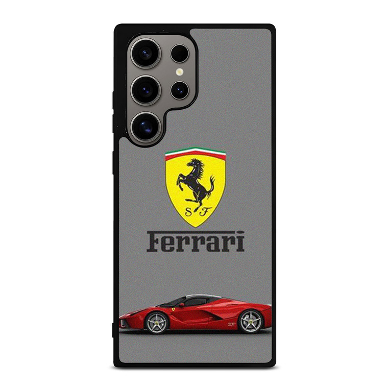SCUDERIA FERRARI LOGO SUPER CAR RED Samsung Galaxy S24 Ultra Case Cover