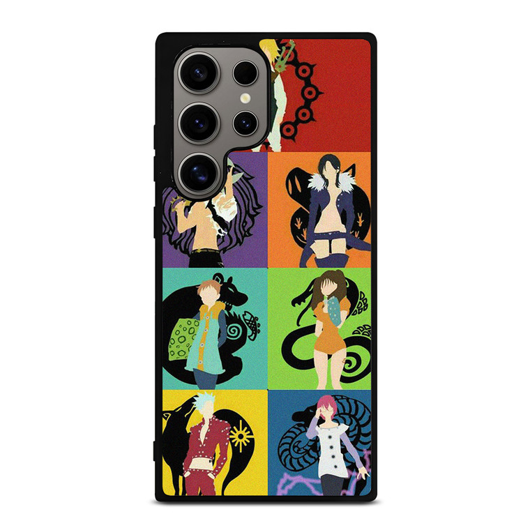 SEVEN DEADLY SINS ANIME COLLAGE Samsung Galaxy S24 Ultra Case Cover