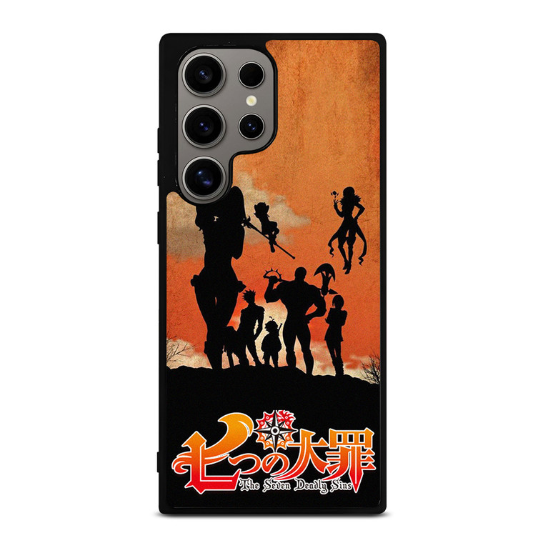 SEVEN DEADLY SINS ANIME SILHOUETTE Samsung Galaxy S24 Ultra Case Cover