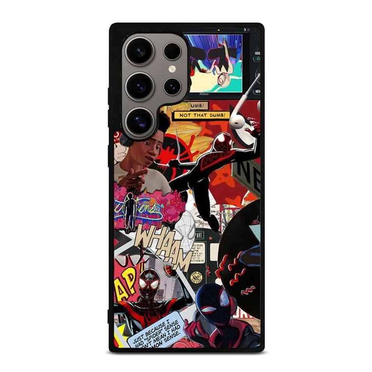 SPIDER-MAN MILES MORALES COLLAGE Samsung Galaxy S24 Ultra Case Cover