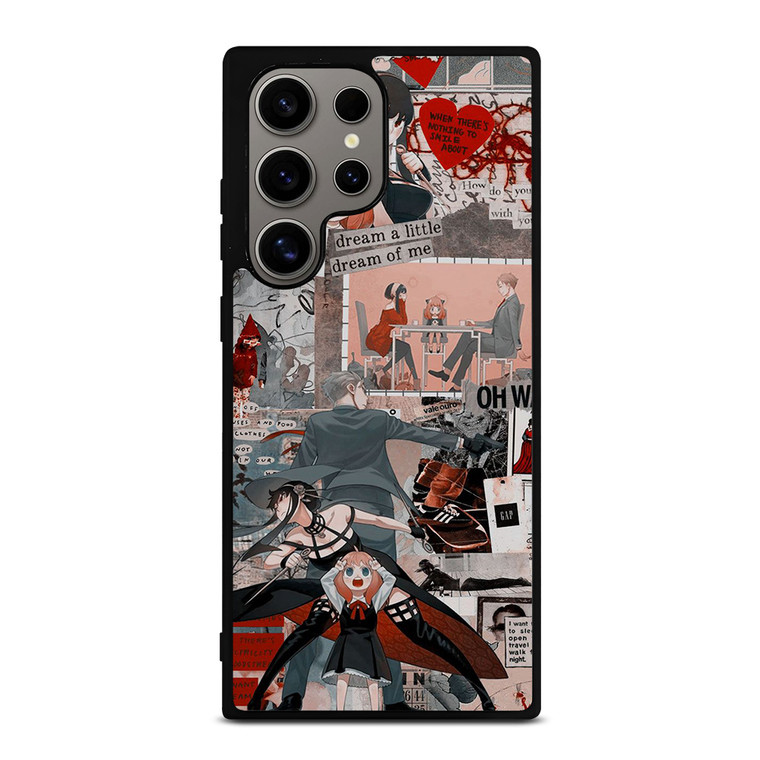 SPY X FAMILY MANGA COLLAGE Samsung Galaxy S24 Ultra Case Cover SPY X FAMILY MANGA COLLAGE Samsung Galaxy S24 Ultra Case Cover