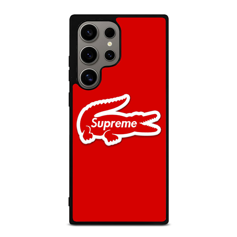 SUPREME LACOSTE COOL Samsung Galaxy S24 Ultra Case Cover SUPREME LACOSTE COOL Samsung Galaxy S24 Ultra Case Cover