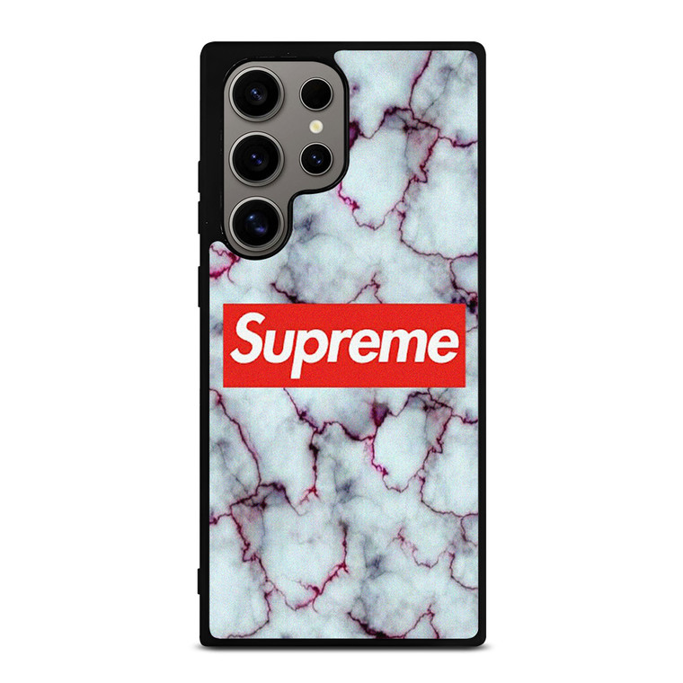 SUPREME MARBLE TEXTURE Samsung Galaxy S24 Ultra Case Cover