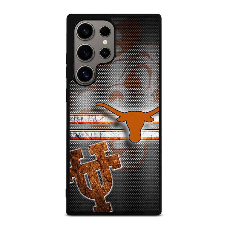 TEXAS LONGHORNS METAL SYMBOL Samsung Galaxy S24 Ultra Case Cover