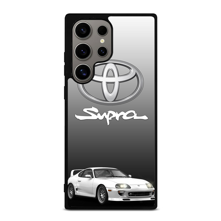 TOYOTA SUPRA CAR WHITE EMBLEM Samsung Galaxy S24 Ultra Case Cover