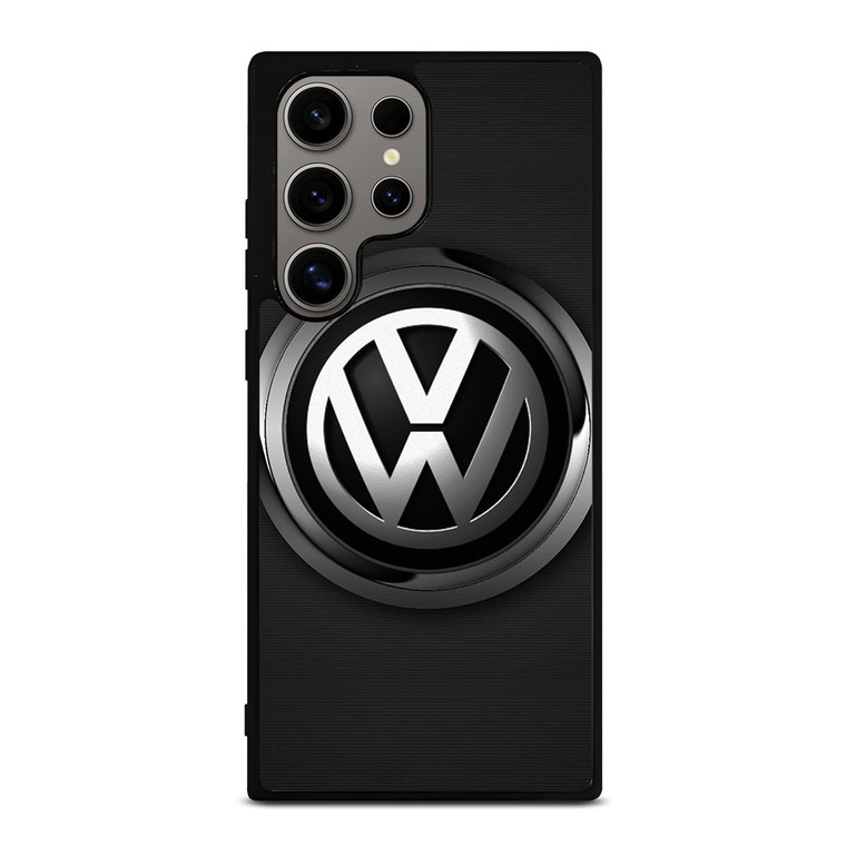 VW VOLKSWAGEN METAL CARBON Samsung Galaxy S24 Ultra Case Cover