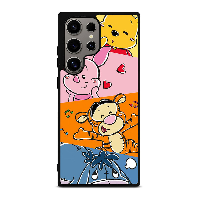 WINNIE THE POOH CARTOON COLLAGE Samsung Galaxy S24 Ultra Case Cover