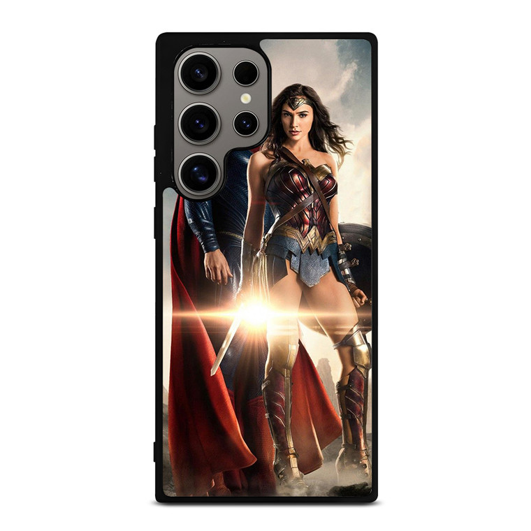 WONDER WOMAN SUPERMAN DC SUPERHERO Samsung Galaxy S24 Ultra Case Cover