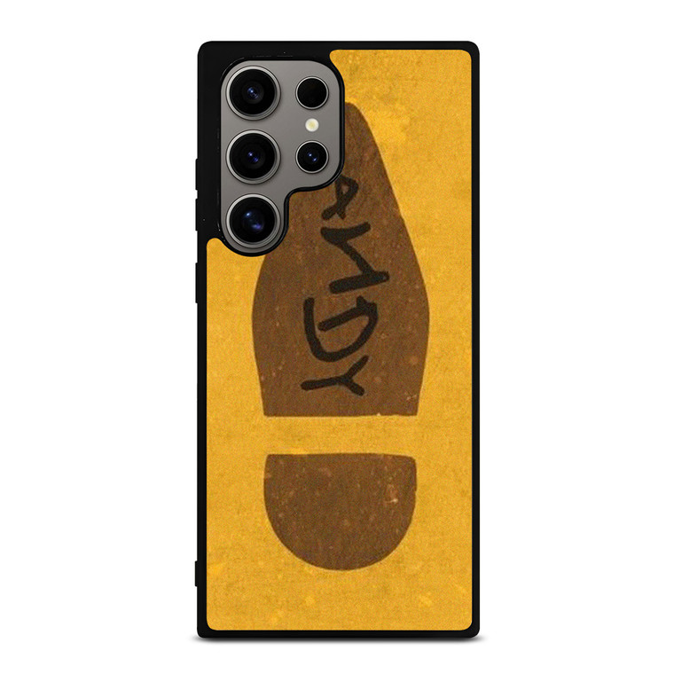 WOODY FOOTPRINTS ANDY TOY STORY Samsung Galaxy S24 Ultra Case Cover