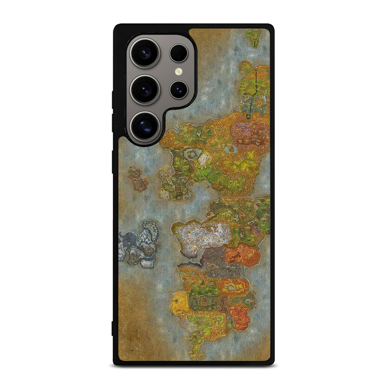 WORLD OF WARCRAFT GAMES MAP Samsung Galaxy S24 Ultra Case Cover
