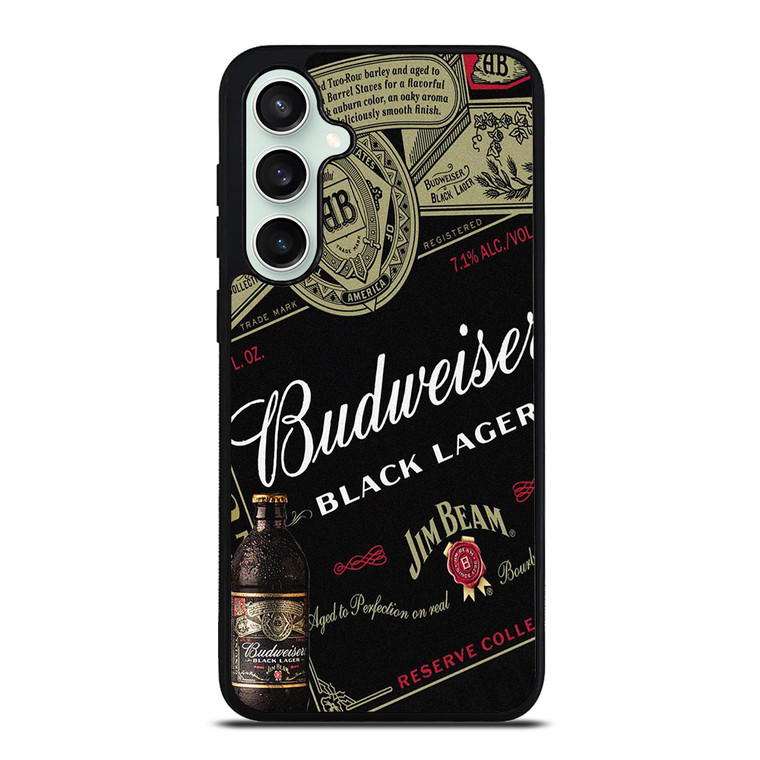 BUDWEISER BEER BLACK LABEL Samsung Galaxy S23 FE Case Cover