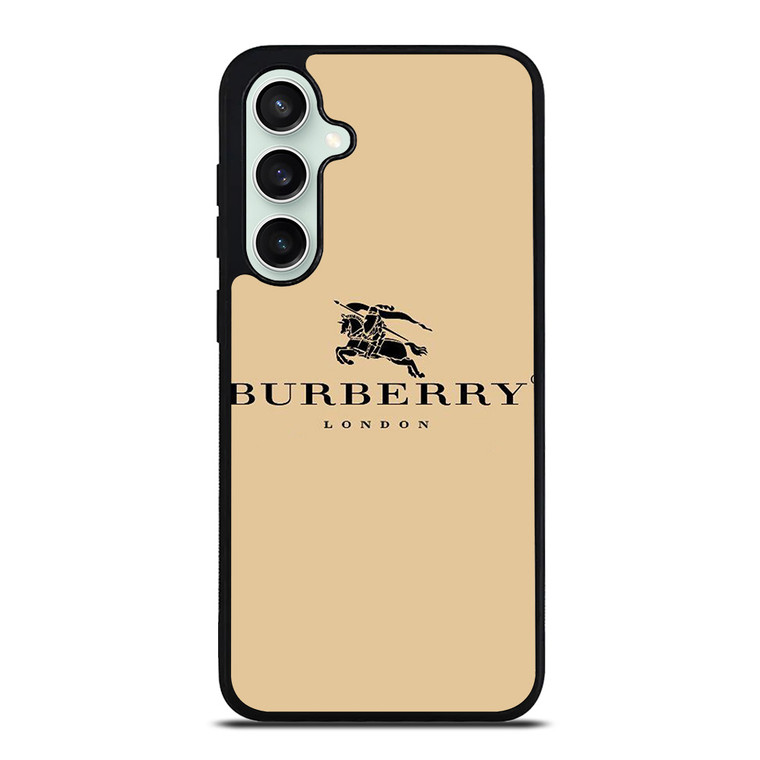 BURBERRY LONDON BROWN LOGO Samsung Galaxy S23 FE Case Cover