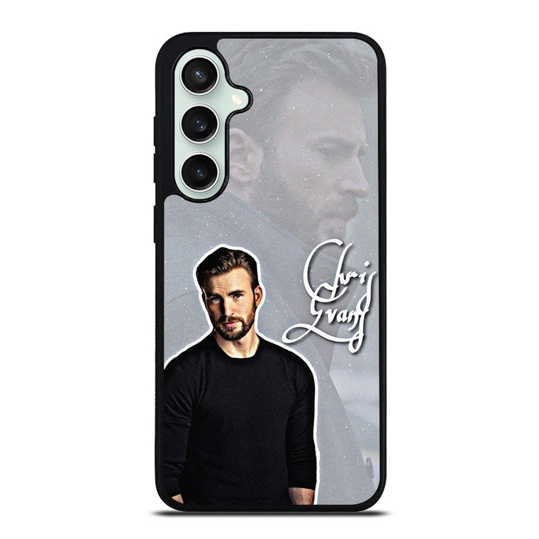 CHRIS EVANS ACTOR HANDSOME Samsung Galaxy S23 FE Case Cover