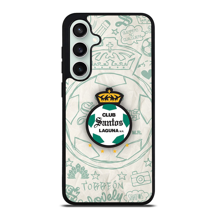 CLUB SANTOS LAGUNA SCRIBBLE LOGO Samsung Galaxy S23 FE Case Cover