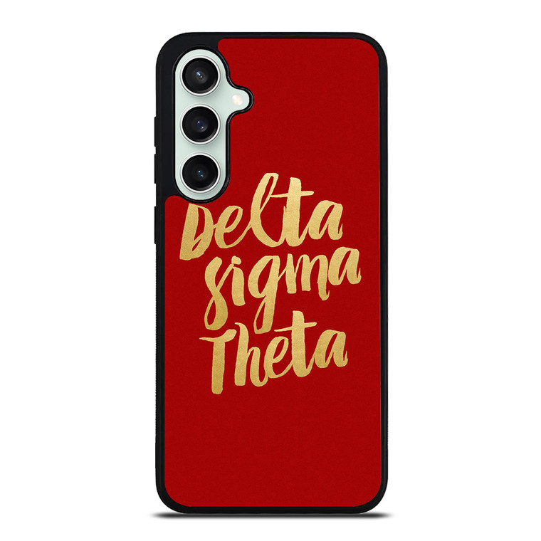 DELTA SIGMA THETA RED Samsung Galaxy S23 FE Case Cover