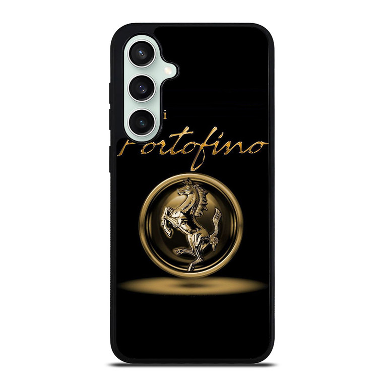 FERRARI PORTOFINO GOLD EMBLEM Samsung Galaxy S23 FE Case Cover
