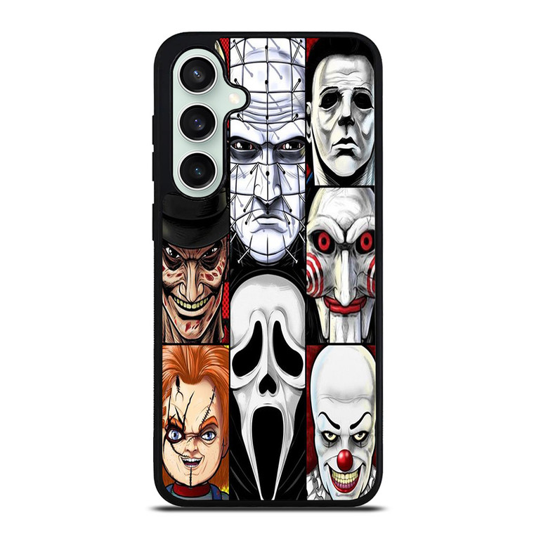 HORROR MOVIES CHARACTERS COLLAGE 2 Samsung Galaxy S23 FE Case Cover