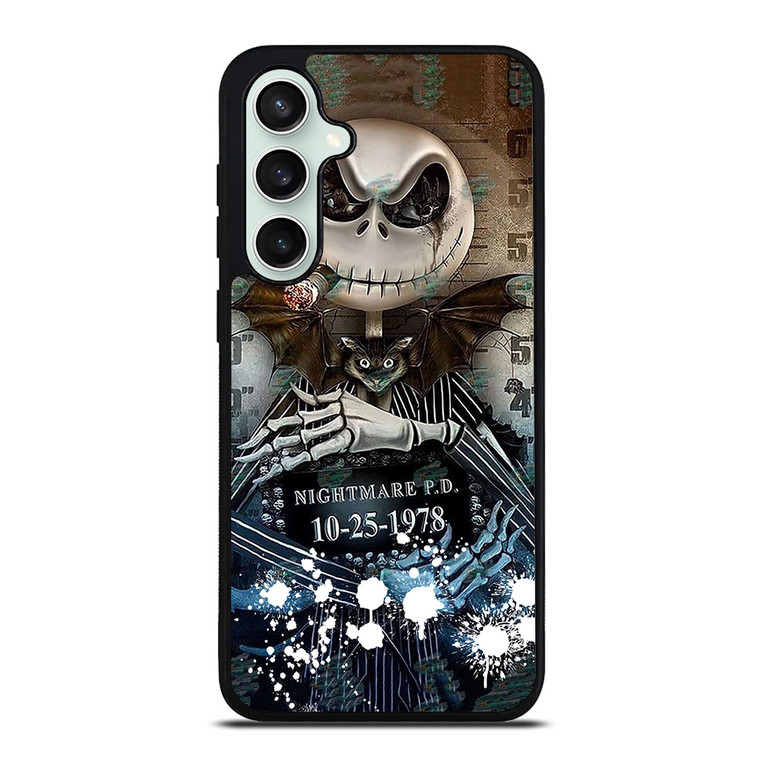 JACK SKELLINGTON NIGHTMARE BEFORE CHRISTMAS MUGSHOT Samsung Galaxy S23 FE Case Cover